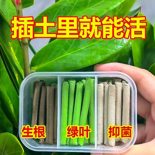 三色植物营养棒花肥缓释棒通用型