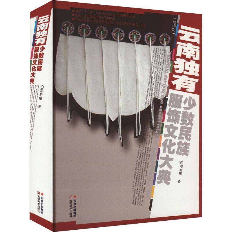 云南少数民族服饰文化大典9787548918868 邓启耀云南社工业技术 书籍