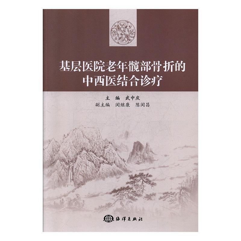 基层医院老年髋部骨折的中西医结合诊疗武中庆副闵继康陈闵昌  医药卫生书籍