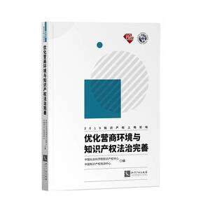 优化营商环境与知识产权法治完善者_知识产权中心中国知识产权培普通大众投资环境研究中国知识产权法研究经济书籍