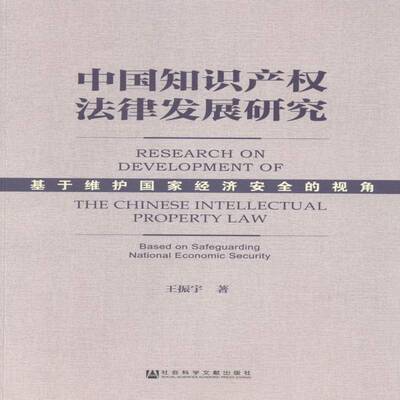 中国知识产权法律发展研究:基于维护国家经济的视角:based on9787509757994 王振宇社会科学文献出版社法律知识产权法研究中国书籍