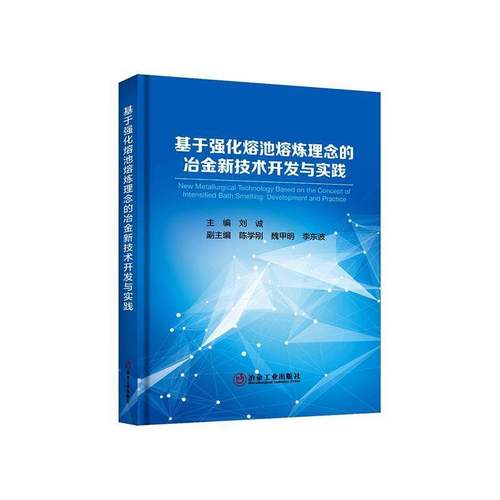 基于强化熔池熔炼理念的冶金新技术开发与实践9787524001157 刘诚冶金工业出版社工业技术 书籍