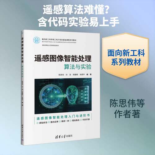 遥感图像智能处理:算法与实验9787302710370 陈思伟清华大学出版社图书 书籍