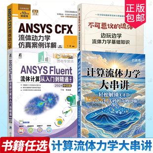 计算流体力学大串讲轻松解锁CFD 从公式到代码的奇妙之旅 CFD教程书籍流体力学matlab 相关专业本科生与研究生参考教材书籍