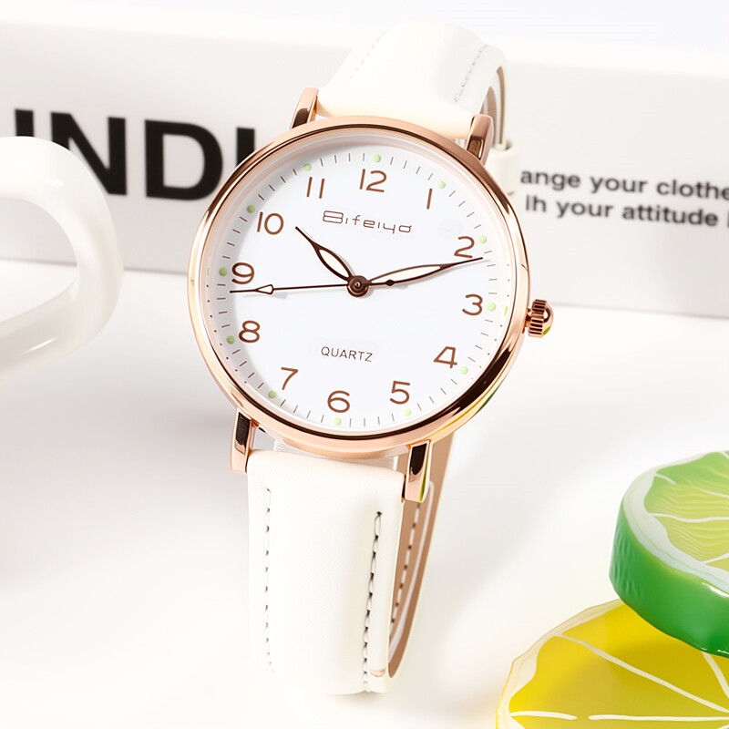 公务员考试专用手表男款女款考研初高中学生只看时间静音优雅女表