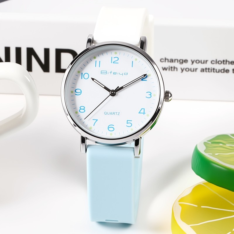 学生手表女生静音初高中考研公务员考试专用石英表男女款电子表