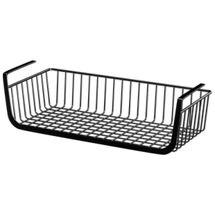 桌下收纳架置物架加大号宿舍挂篮床下衣柜隔板分层架出租房神器