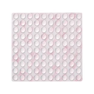 防撞贴家用门把手硅胶垫门后柜防磕碰颗粒墙贴冰箱门贴防碰撞门垫