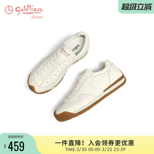 金利来山系流浪徒步运动鞋爆款女鞋2025秋季新款小白鞋休闲德训鞋