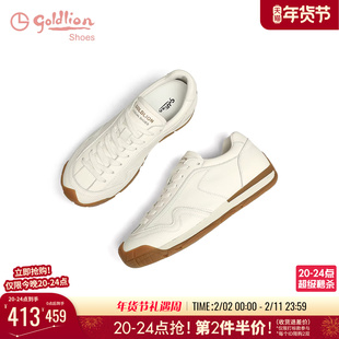 金利来山系流浪徒步运动鞋爆款女鞋2025秋季新款小白鞋休闲德训鞋