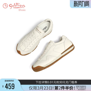 金利来山系流浪徒步运动鞋爆款女鞋2025秋季新款小白鞋休闲德训鞋