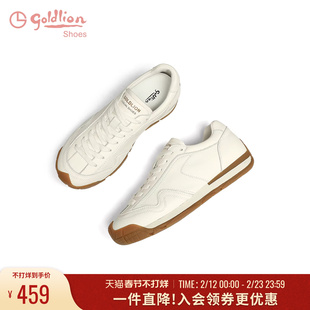 金利来山系流浪徒步运动鞋爆款女鞋2025秋季新款小白鞋休闲德训鞋