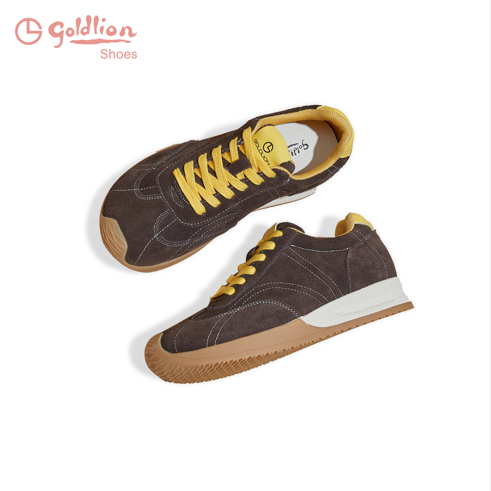 金利来复古厚底德训鞋女2026春季新款潮流增高百搭休闲运动女鞋ML,女鞋,德训鞋,淘宝优惠券,粉丝福利购,淘宝优惠卷