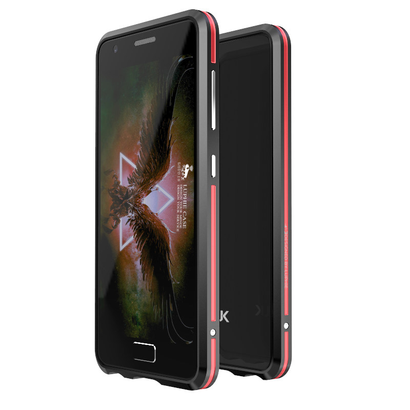 Luphie Bicolor Blade Sword Slim Light Aluminum Bumper Metal Shell Case for Lenovo ZUK Z2