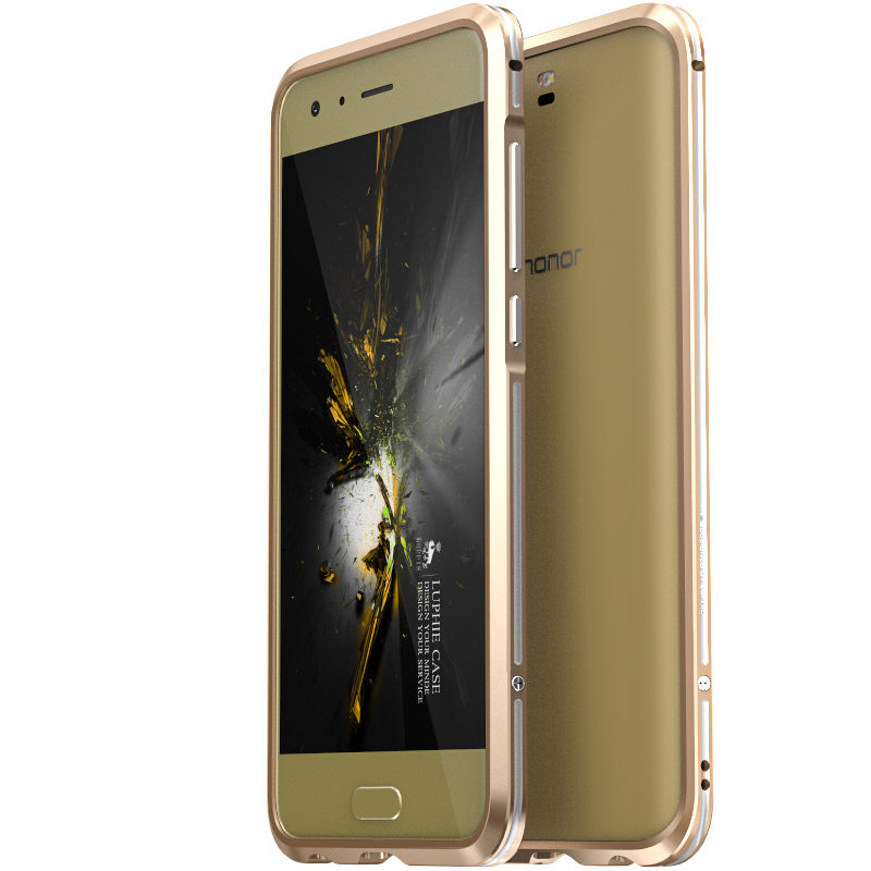 Luphie Bicolor Blade Sword Slim Light Aluminum Bumper Metal Shell Case for Huawei Honor 9