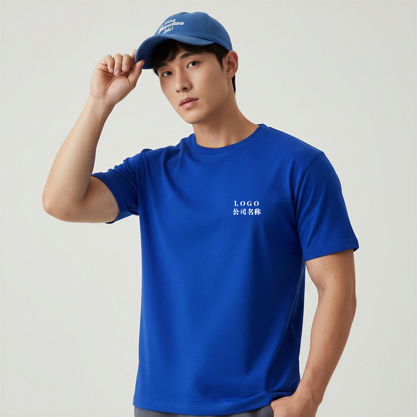 新款高档工衣男女装纯棉短袖工作服定制夏装短袖T恤印字印logo