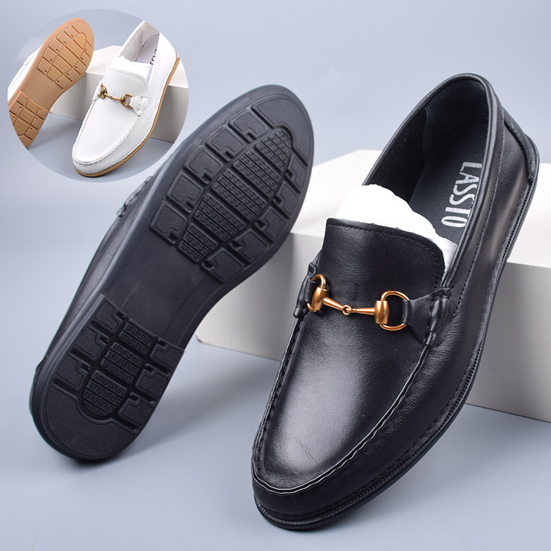 撤柜男士春秋休闲皮鞋软底面防滑一脚蹬豆豆鞋单鞋驾车鞋青年潮鞋,流行男鞋,休闲皮鞋,淘宝优惠券,粉丝福利购,淘宝优惠卷