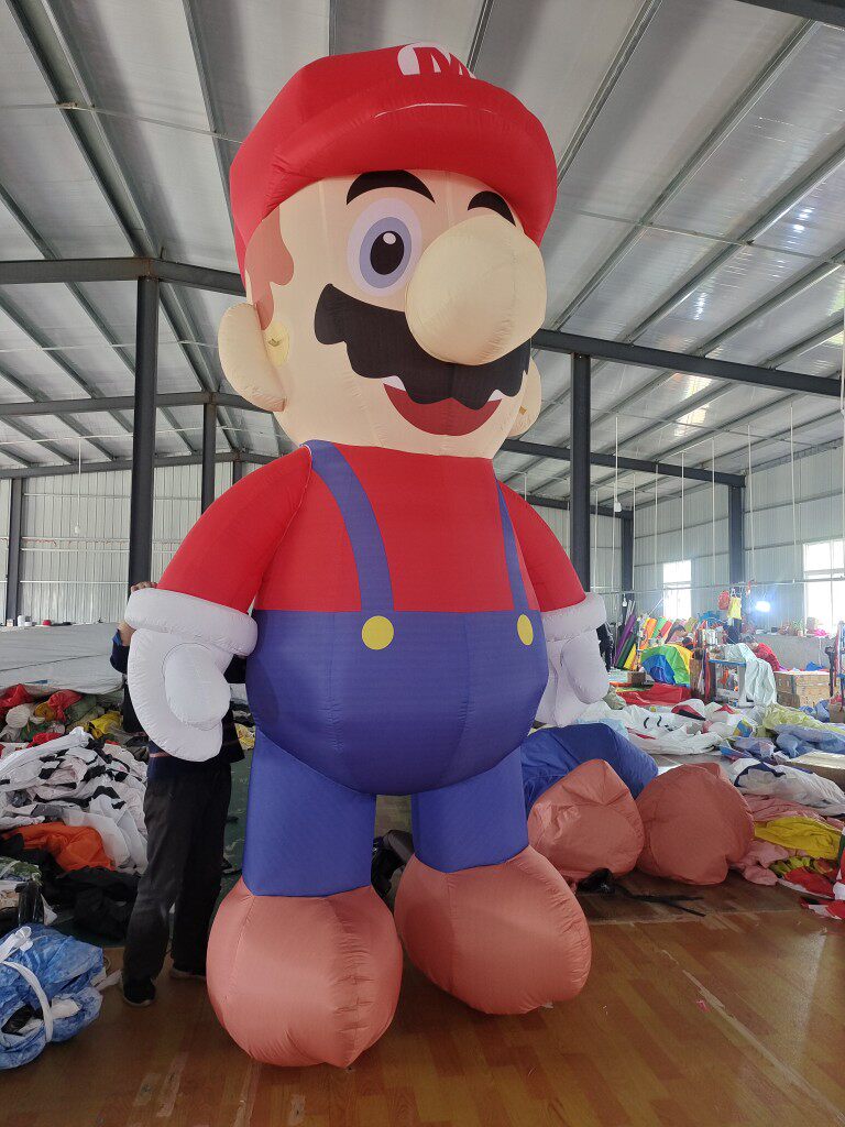 充气大型奥里人物卡通气模发光广告宣传网红打卡商场美陈装饰定制