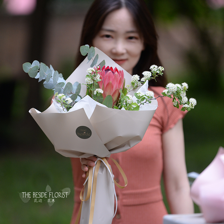 南非进口毕业季情人节混搭花束