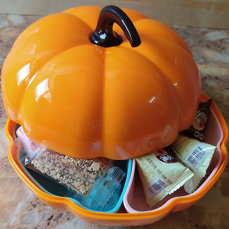 辉煌南瓜水果盆创意家用客厅网红糖果盒零食盘干果盘春节年货果篮,节庆用品/礼品,糖盒/糖盒配件,淘宝优惠券,粉丝福利购,淘宝优惠卷