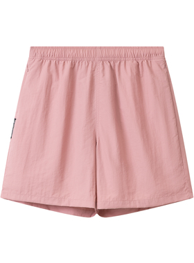 女装 2025夏季新款 松紧腰宽松透气轻薄速干防泼水短裤 505011