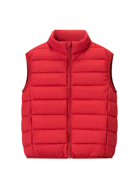 童装男童女童 2025冬季新款 立领轻型空气棉服可机洗马甲 478124