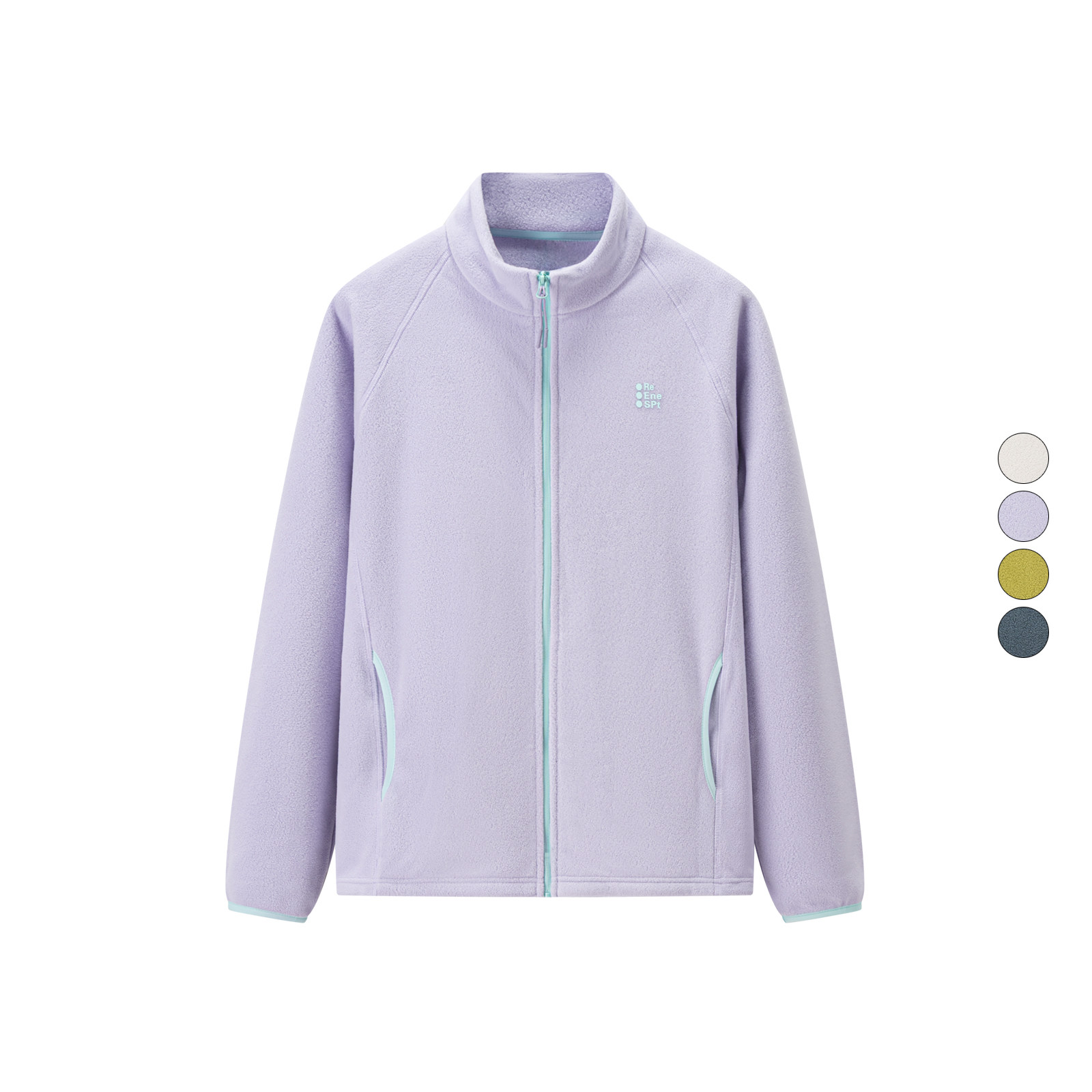 女装 2025秋季新款 立领拉链保暖开衫长袖双面摇粒绒外套 509159