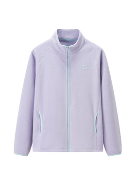 女装 2025秋季新款 立领拉链保暖开衫长袖双面摇粒绒外套 509159