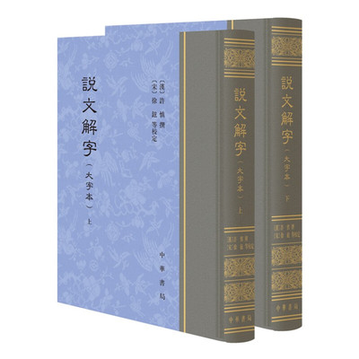 说文解字大字本全二册精装版 许慎撰徐铉校定 繁体竖排 我国系统分析字形考究字源的文字学著作 中华书局正版书籍