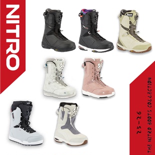 26新款 bianca NITRO单板滑雪鞋 pro crown 雪地靴男女户外team