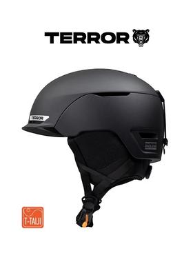 TERROR单双板滑雪头盔 成人防护雪盔男女 保暖超轻热卖包邮