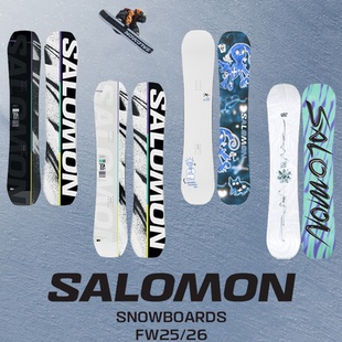 25-26新款salomon萨洛蒙全能单板八字加宽HUCK KNIFE craft滑行