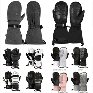 TR单板滑雪手套男加厚保暖防水冬季连指棉闷子焖子女户外装备包邮
