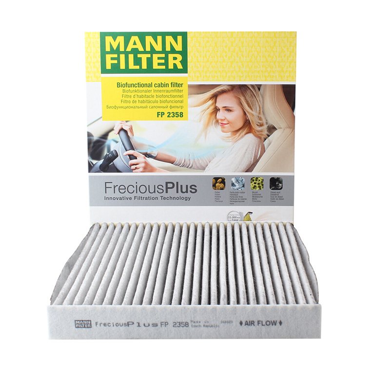 曼牌空调滤芯FP2358适配讴歌MDX雅阁杰德歌诗图奥德赛思域艾力绅