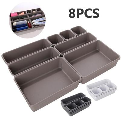 Household Drawer Organizer Kitchen Bathroom Closet Desk Box