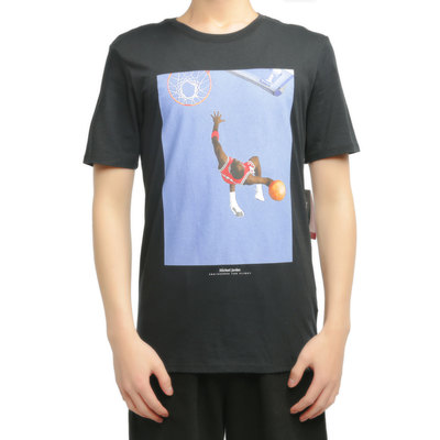 Nike/耐克正品AIR JORDANAJ男子篮球T恤印花半袖短袖T恤 915935