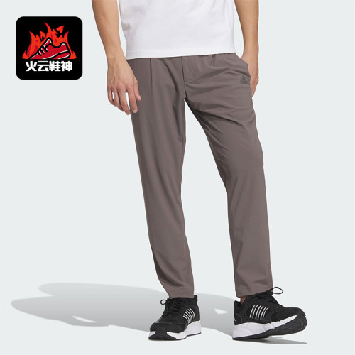 阿迪达斯男士防晒运动休闲九分裤