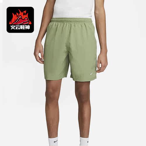 Nike/耐克正品男子休闲运动训练透气梭织五分裤短裤DX0750-386