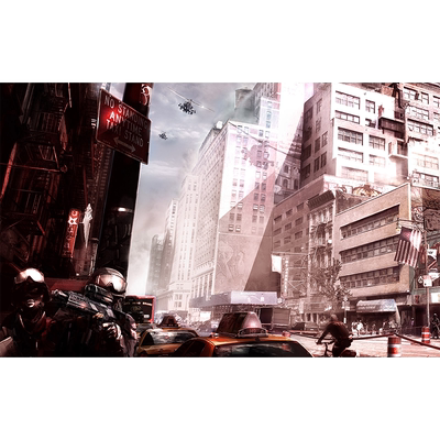 虐杀原形高清海报定做游戏写真周边单机网吧steam网咖Prototype7