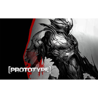 虐杀原形高清海报定做游戏写真周边单机网吧steam网咖Prototype9