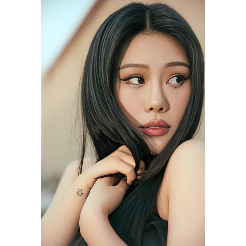 袁娅维高清大海报定制墙贴写真相纸挂画歌手专辑音乐美女封面图18