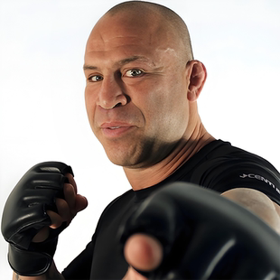 万德雷席尔瓦海报定制拳击UFC猿人MMA泰拳搏击综合格斗扇巴掌赛1