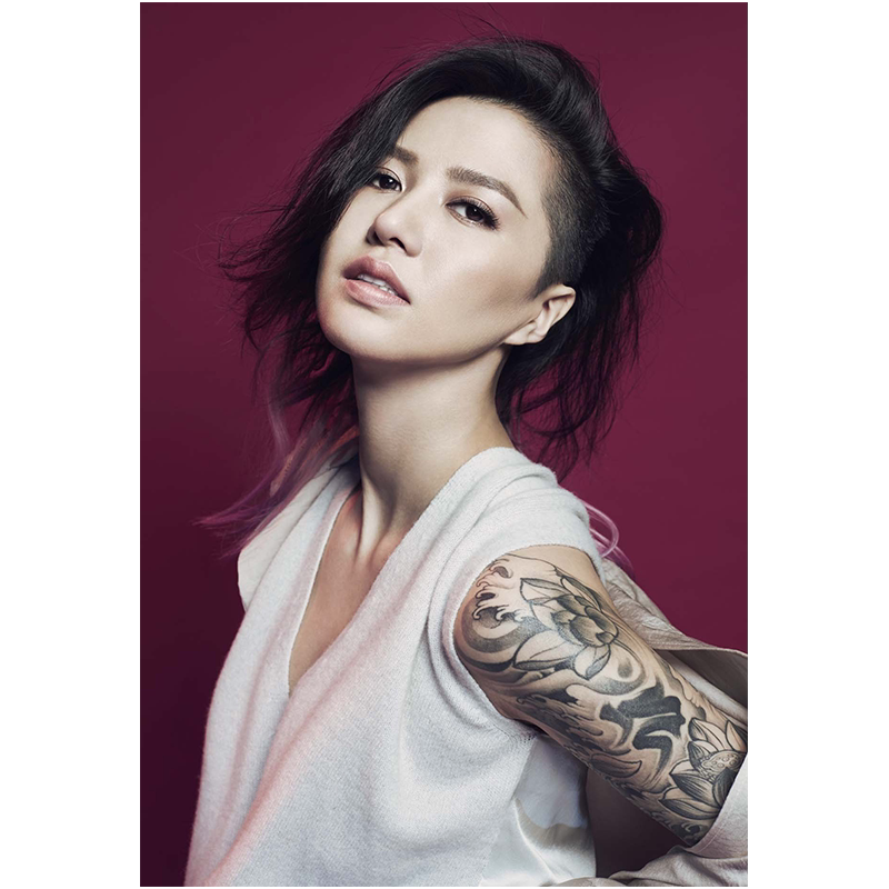 谭维维高清超大海报定制墙贴写真相纸挂画无框画绣春为了爱的人