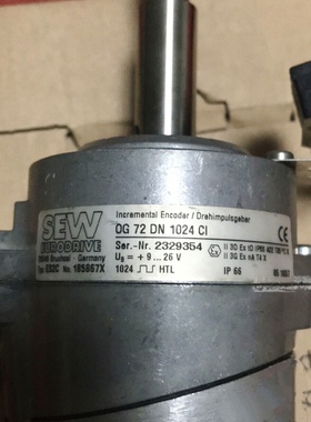 SEW编码器ES2C OG 72 DN 1024 C1全新原装，议价