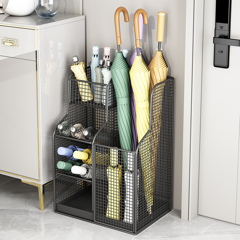 雨伞沥水架家用门口雨伞收纳架商用大堂伞桶放置架入户放伞神器