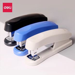 6中号钉书机可订20页正品 得力0325订书机标准12号订书器 统一24