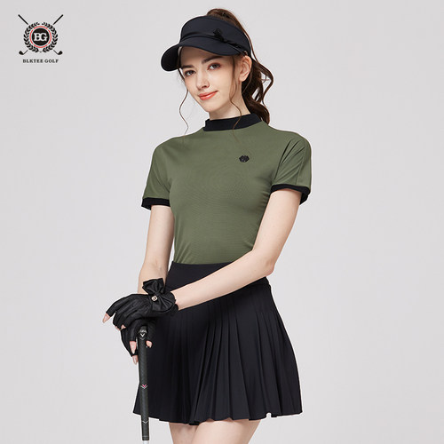BG2026高尔夫服装女士短袖上衣弹力百搭T恤春夏新款防走光百搭裙