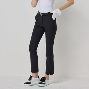 BG高尔夫女士长裤喇叭裤服装女显瘦透气修身速干球衣服女裤子高端