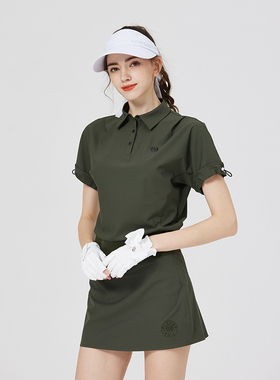 BG高尔夫服装女士短袖T恤透气速干运动golf球服显瘦韩版春夏上衣