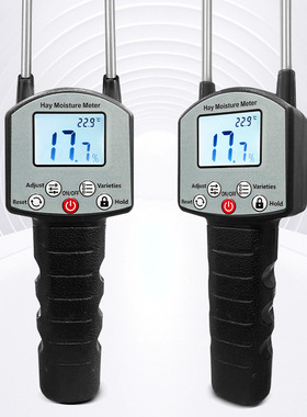 Portable moisture meter for grass and hay in English测量仪